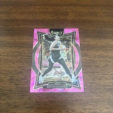 MEGAN GUSTAFSON 2025 PANINI WNBA SELECT PINK PRIZM ICE CARD LAS VEGAS ACES 
