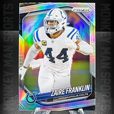 2025 Prizm - Zaire Franklin - #91 PRIZM SILVER COLTS MINT