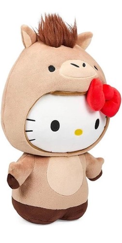 Hello Kitty Kidrobot - Chinese Zodiac Year of the Horse 13" Plush - BRAND NEW - Picture 6 of 7