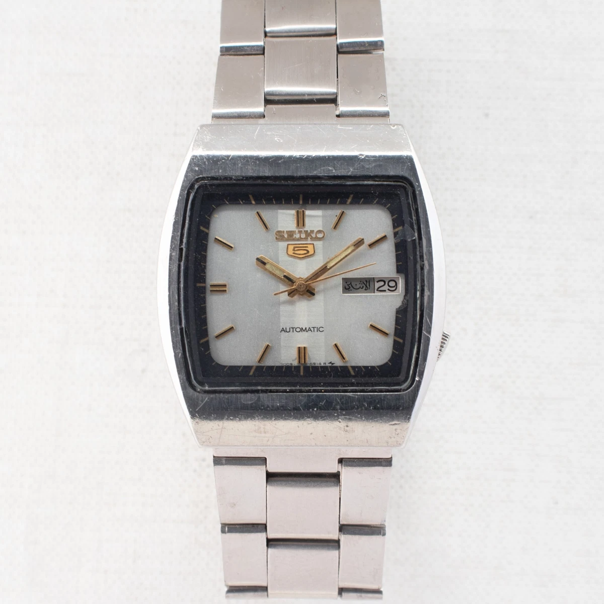 Seiko 5 Mechanical (Automatic) Square Wristwatches for sale - eBay
