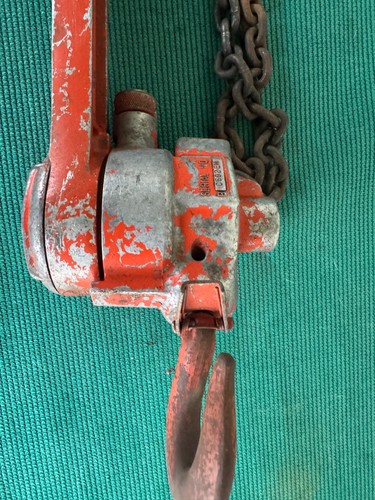 CM Columbus Mckinnon SERIES 640 Manual Lever 3/4 Ton USA Chain Hoist Come Along - Picture 9 of 16