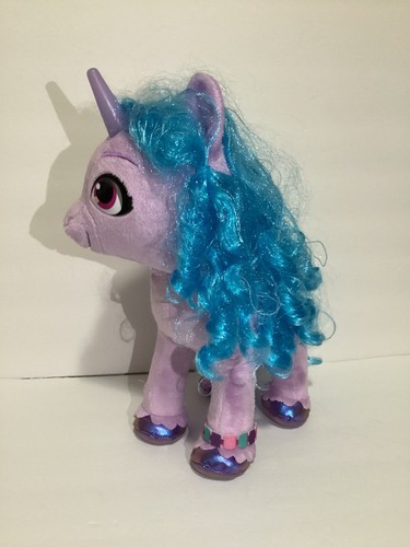 "Caballo de peluche púrpura My Little Pony Sing And Glow Izzy 13"" luz y sonidos LEER - Imagen 2 de 6