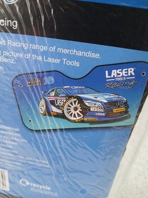Laser 6923 Laser Tools Racing Mercedes Benz Folding Sunshield New