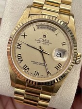 Rolex Day Date - 18238 - 1995 - Champagne Roman Numeral Dial - 13,500 Collection