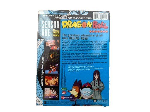 Dragon Ball: Season 1 (DVD) for sale online | eBay