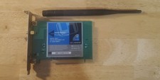 Linksys wireless PCI card WMP11 and dongle, rarely used --- FREE SHIPPING
