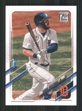 2021 Topps #509 Robbie Grossman Detroit Tigers 41816