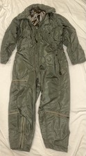 VINTAGE USAF 1958 Men  s Coverall Type CWU 1/P Green Flight Suit