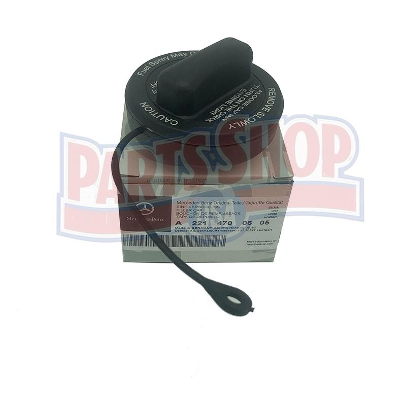 New Genuine Mercedes Benz Fuel Gas Tank Filler Cap OEM 2214700605 With Strap US