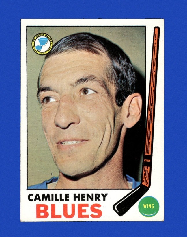 1969-70 Topps Set-Break # 17 Camille Henry EX-EXMINT *GMCARDS*