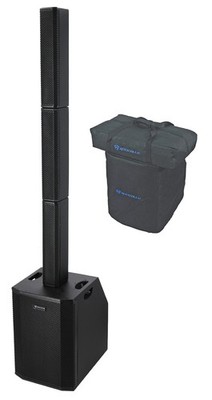 Rockville TITAN ARRAY SYSTEM V2 Pro Powered Column Array Speaker Dual 10'' Subs
