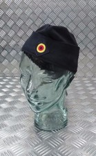 Deutsche Marine 100% Wolle Schirmm&uuml;tze Ohrklappen Stoffkappe Jagdm&uuml;tze 62/64Cm