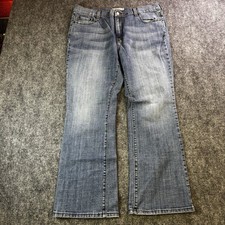 Levi's 517 Bootcut flared Jeans 14M Waist 34 Inseam 29 medium wash blue