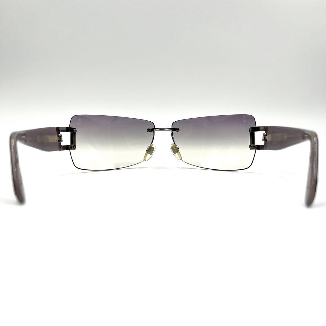 Bvlgari Sunglasses, Non-Prescription 619 Rimless With Case