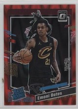 2023 Panini Donruss Optic Rated Rookie Red Seismic Prizm /130 Emoni Bates 19fe