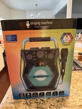 Singing Machine SML2300 Bluetooth CD G Karaoke System LED Light Show NEW In Box