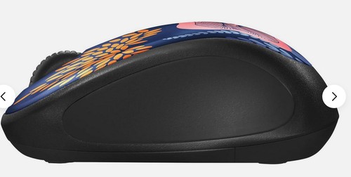 Logitech Logi M317c Wireless Optical Mouse Forest Floral - Picture 2 of 3