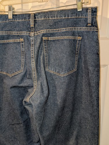 Pantalones de mezclilla para mujer Cabelas azul lavado medio forrados de franela talla 12 largos - Imagen 9 de 15