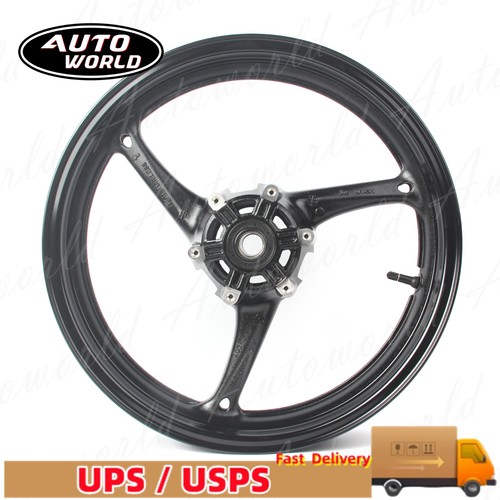 22mm Axle Front Wheel Rim For Suzuki GSXR600 GSXR750 2012 2013 2014 2015 Black - Picture 5 of 12