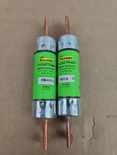 Lot of 2 New Bussmann FRN-R-70 Dual Element Time Delay Fuse Class RK5
