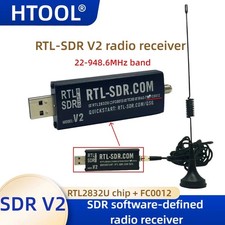 SDR RTL-SDR V2 RTL2832U Receiver FC0012 Tuner 22-948.6MHz - Entry-Level Radio