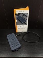 HyperDrive Next 40 Gbps USB4 M.2 NVMe SSD Enclosure   As Is or For Parts