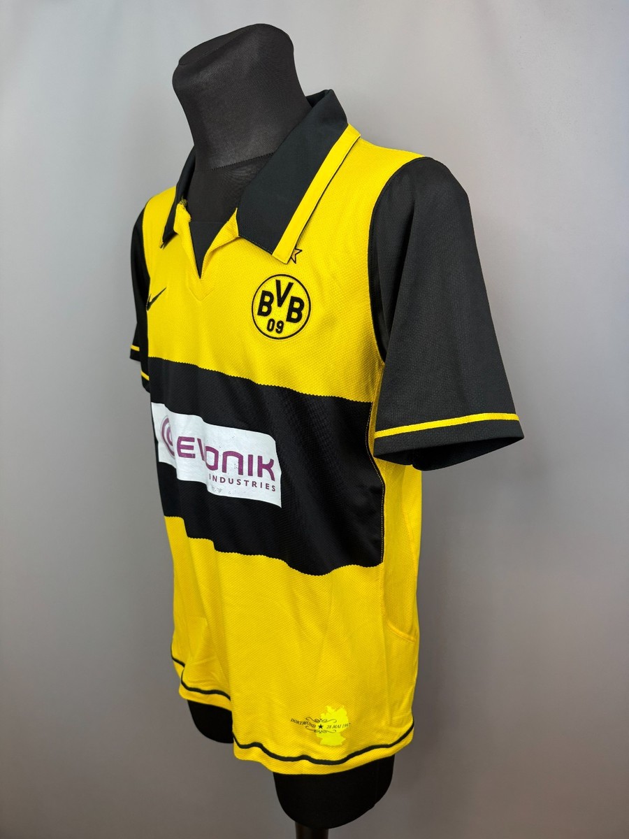 BORUSSIA DORTMUND 2007 2008 HOME SHIRT FOOTBALL SOCCER JERSEY MENS