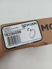 Moen Brantford Towel Ring Oil Rubbed Bronze YB2286ORB Bath Hardware Towel Holder