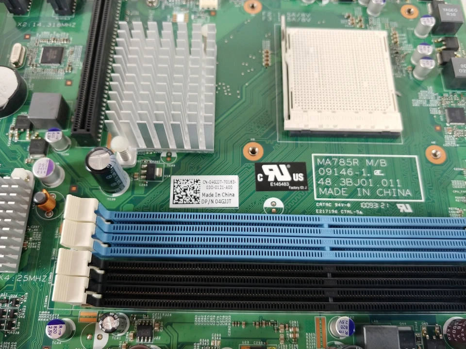 Dell Inspiron 570 Socket AM3 DDR3 SDRAM Desktop Motherboard 4GJJT - Image 3 of 4