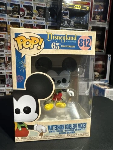 Funko Pop Disneyland 65th Anniversary Matterhorn Bobsleds Mickey Mouse #812