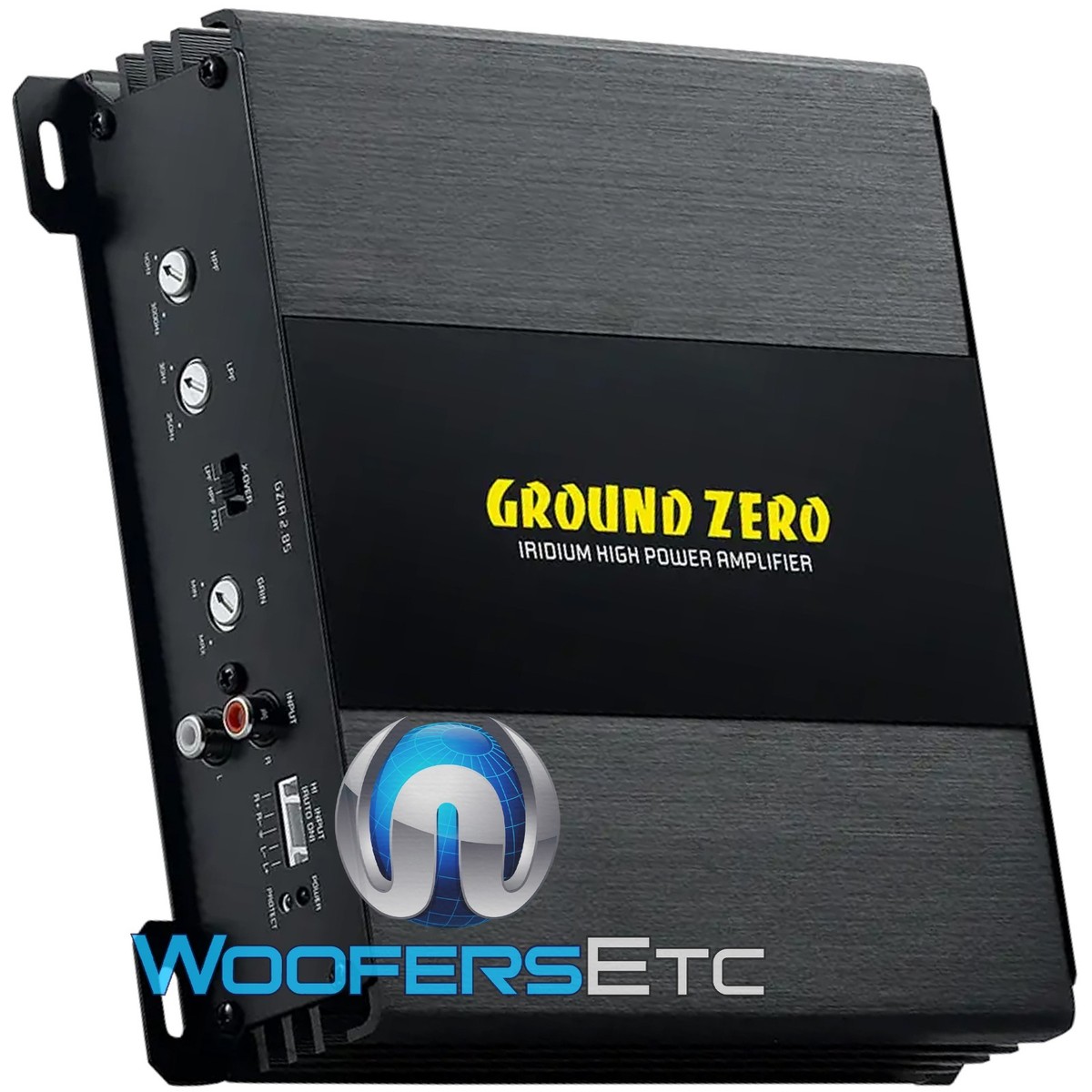 GROUND ZERO GZIA-2.85 AMP 2-CHANNEL X 85W RMS CLASS AB SPEAKERS