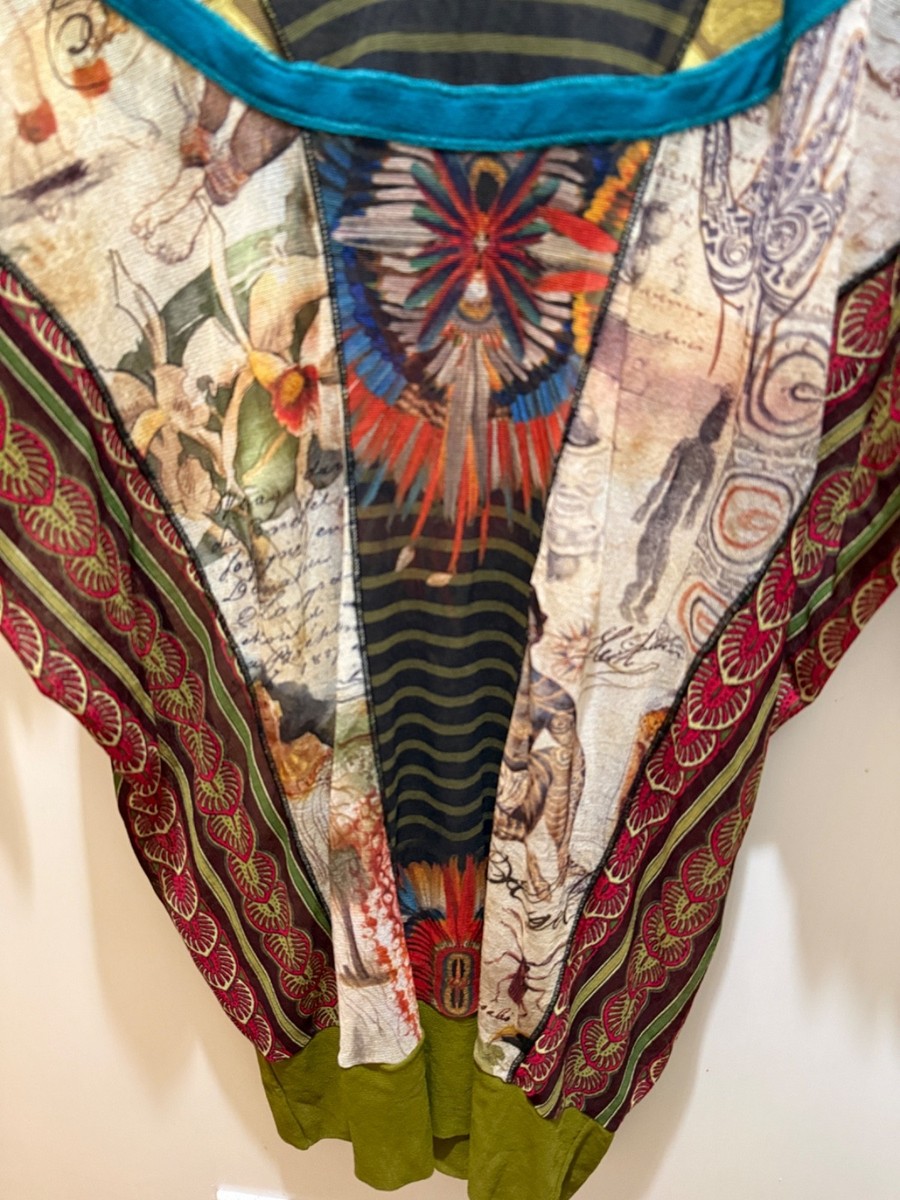 Jean Paul GAULTIER soleil パワーネット トップス Jean Paul Gaultier Multicolored Jean Paul Gaultier Soleil Knit Top