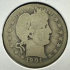 1901-O 25C Barber Quarter, SEMI-KEY DATE! (88284)