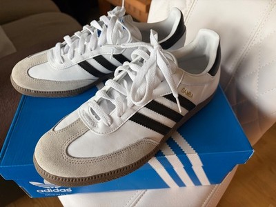 ADIDAS ORIGINALS Samba weiß  1.Version mit Fersenblume Gr. 43 1/3 UK 9 NEU  OVP!
