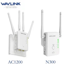 N300/AC1200 WiFi Extender Repeater Wireless Amplifier Router Signal Booster