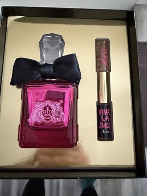 Juicy Couture Viva La Juicy Noir 2 PC Gift Set 3.4fl Oz EDP & .17 FL OZ ROLERBAL