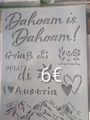 Gonis Flexschablone Neu Ovp Dahoam Is Dahoam Österreich 
