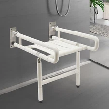 200kg Capacity Folding Shower Seat Wall Mount Shower Seat Foldable Shower Chair