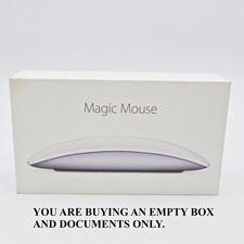 Genuine EMPTY BOX DOCUMENTS For Apple Magic Mouse 2 Model A1657 MLA02LL/A OEM