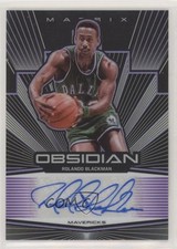 2019-20 Obsidian Matrix Electric Etch Purple 12/75 Rolando Blackman Auto 07d9
