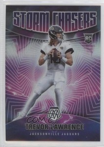 2021 Panini Mosaic Storm Chasers Trevor Lawrence #SC-13 Rookie RC