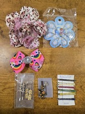 6 Pc. Girl's Toddler to Teen Hair Accessory Variety Lot, New