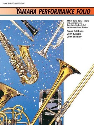 YPF ALTO SAX, Wind ensemble, Printed Music