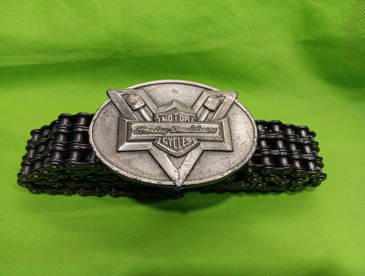 1983 Motorcycle Primary Chain Belt With Harley Davidson