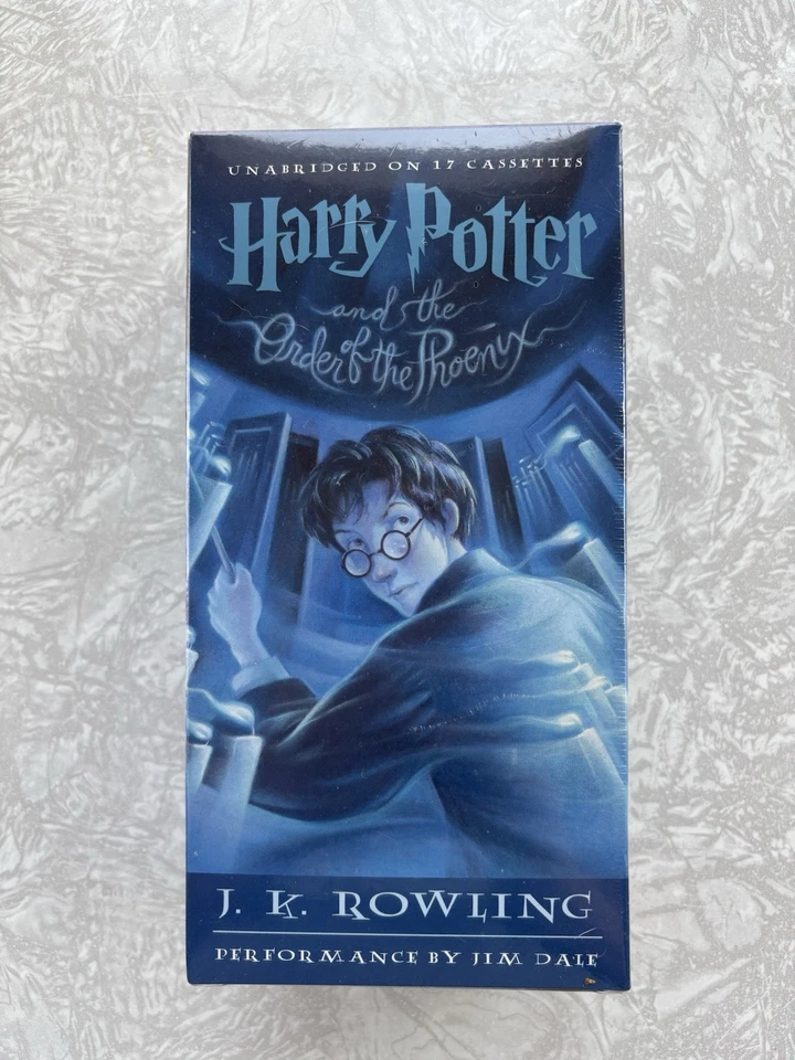 Harry Potter Order of the Phoenix Book On Tape - NIB Factory Sealed - Image 1 of 2