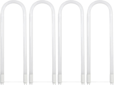 15W U-Bend LED Light Bulb 4000K Cool White - 4-Pack, Ballast Bypass