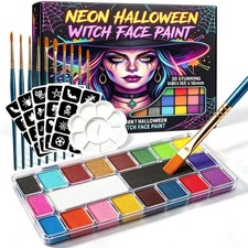 Face Paint,20 Colors Paint - Painting Kit,Water Based 20 Color