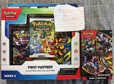 Pok mon TCG Sealed Collection Lot First Partner Series 3 Booster Hop Zacian