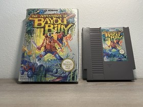 The Adventures of Bayou Billy 🐊 OVP for Nintendo Entertainment System NES PalB