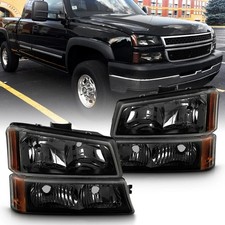 For 2003-2006 Chevy Silverado 1500 2500 3500 Headlights Assembly Sets Lhrh For 2003-2006 Chevy Silverado 1500 2500 3500 Headlights Assembly Sets Lhrh